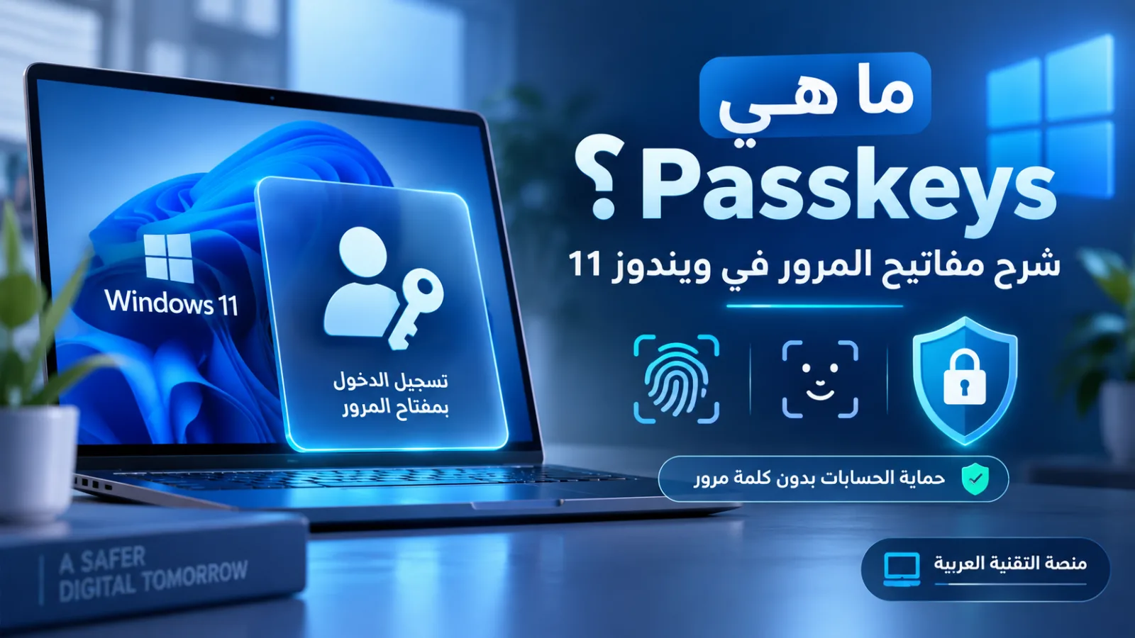 ما هي Passkeys؟ شرح مفاتيح المرور وطريقة استخدامها في ويندوز 11